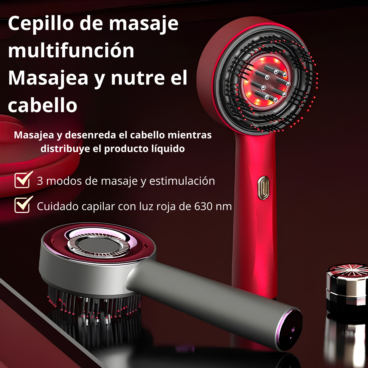 Cepillo Capilar 3 en 1