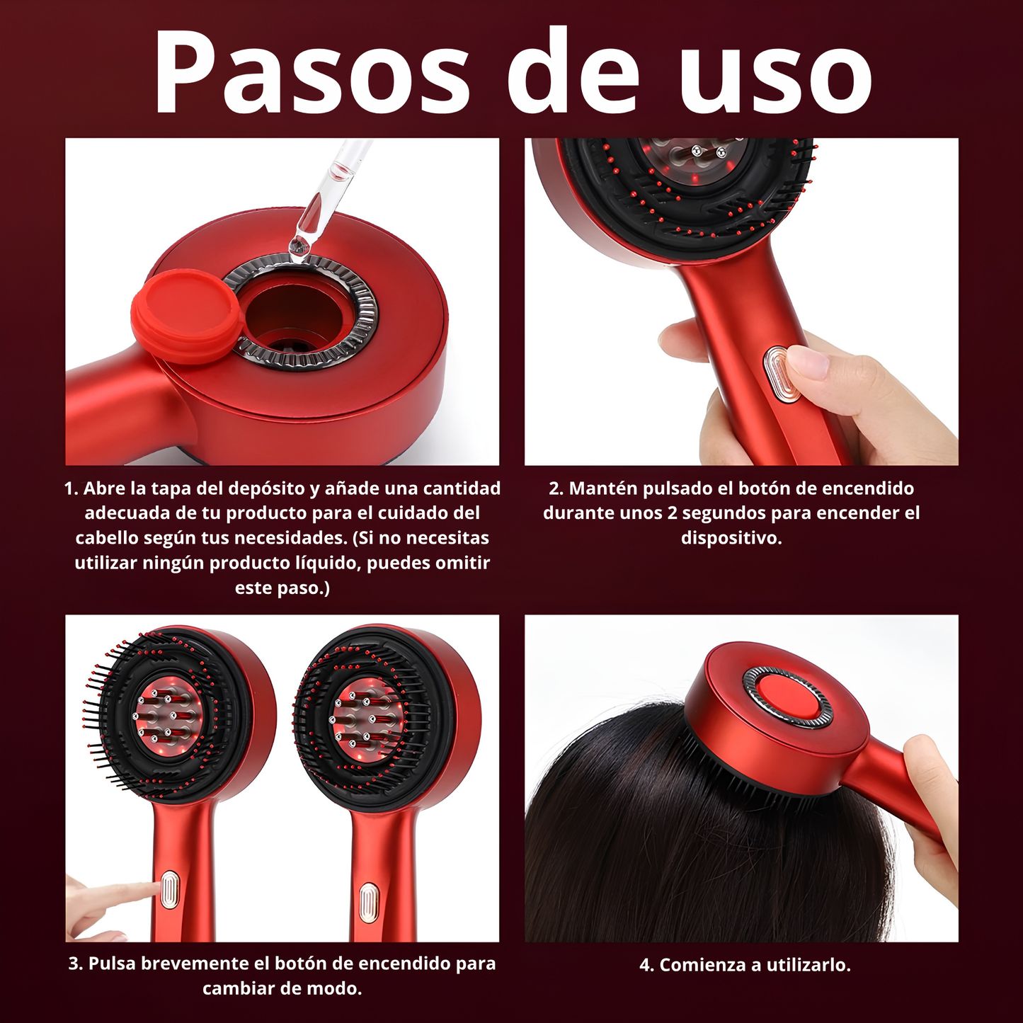 Cepillo Capilar 3 en 1